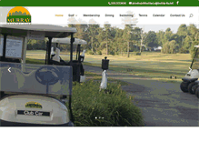 Tablet Screenshot of murraycountryclub.com